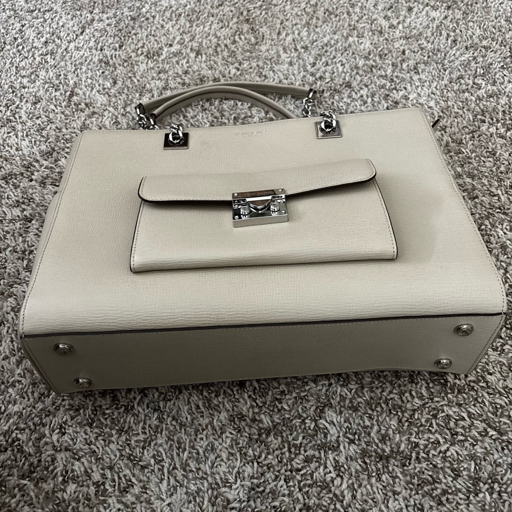 Henri Bendel stone  Waldorf leather chain nwot tote  bags - Picture 12 of 13